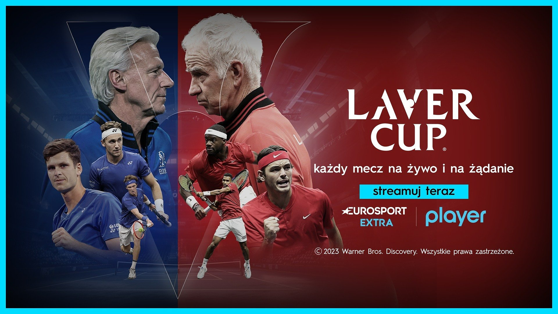 Debiut Hurkacza w Laver Cup od piątku w Eurosporcie
