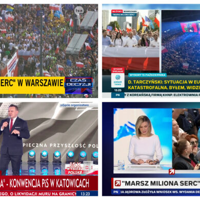„Marsz Miliona Serc” w TV i internecie. Jak relacjonowały to największe media?