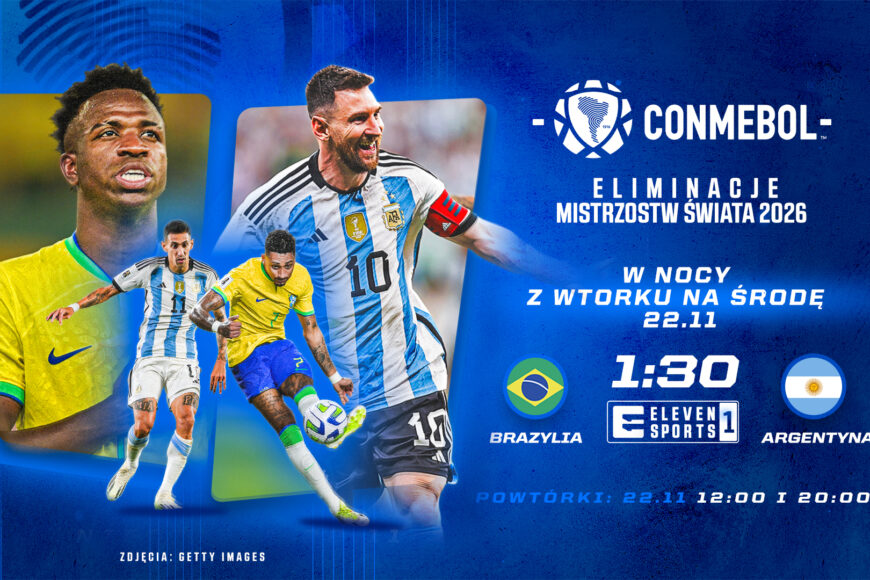 Mecz Brazylia – Argentyna w TV. Gdzie obejrzeć transmisję?