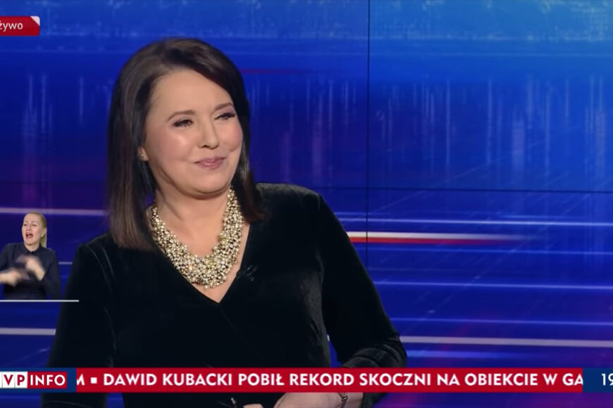 Danuta Holecka odchodzi z Telewizji Polskiej. Długi okres wypowiedzenia