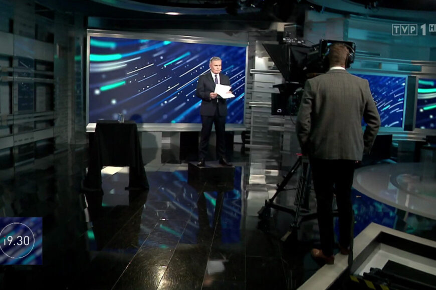 Nowy serwis informacyjny TVP korzysta ze sprzętu ZPR Media