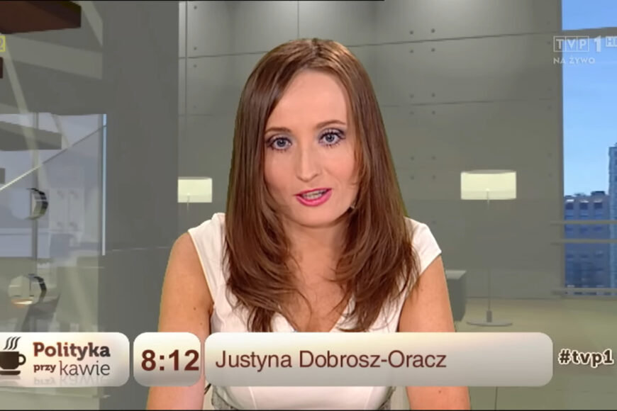 Justyna Dobrosz-Oracz z Gazety Wyborczej do TVP. „Wierzę w wolne publiczne, różnorodne media.”