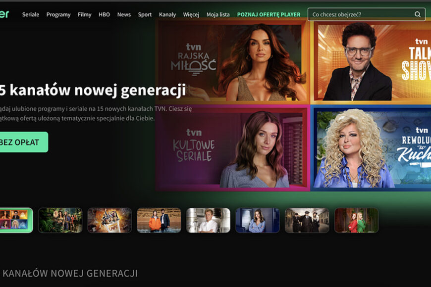Player.pl ponownie z biblioteką produkcji bez opłat. Koniec VOD.pl.