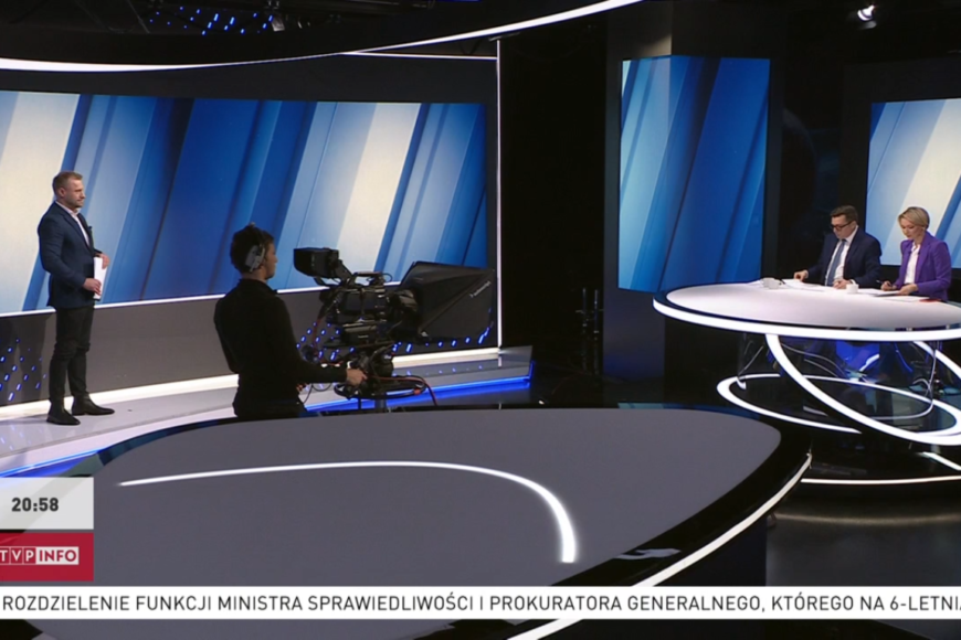 TVP Info ma nowe studio. Nie jest to Plac Powstańców Warszawy