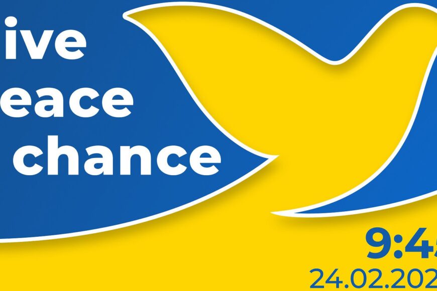 Polskie rozgłośnie nadadzą „Give Peace A Chance” w drugą rocznicę wybuchu wojny w Ukrainie