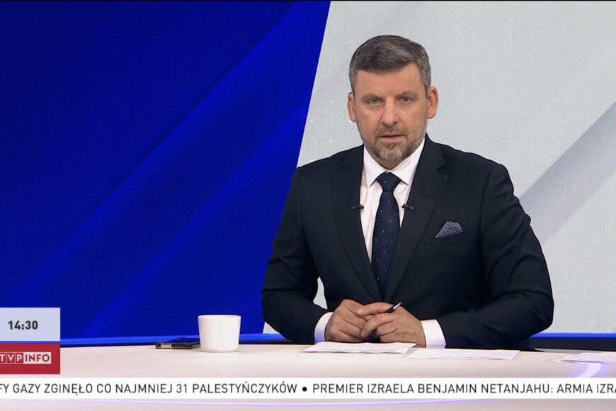 Marcin Kowalski wraca do TVP INFO. Powrót po 8 latach