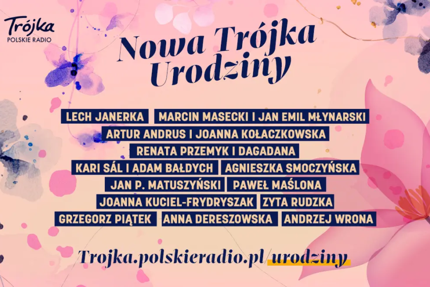 Radiowa Trójka świętuje 62. urodziny. Co w ramówce?