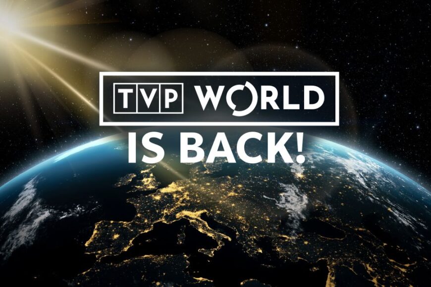 TVP World wznowiło nadawanie. Nowe studio