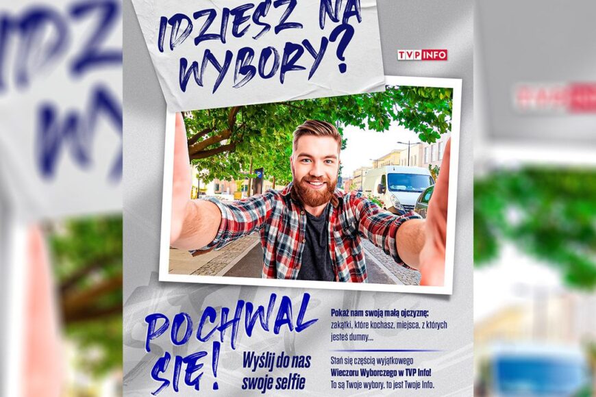 TVP Info zachęca widzów do wysyłania zdjęć z wyborów samorządowych
