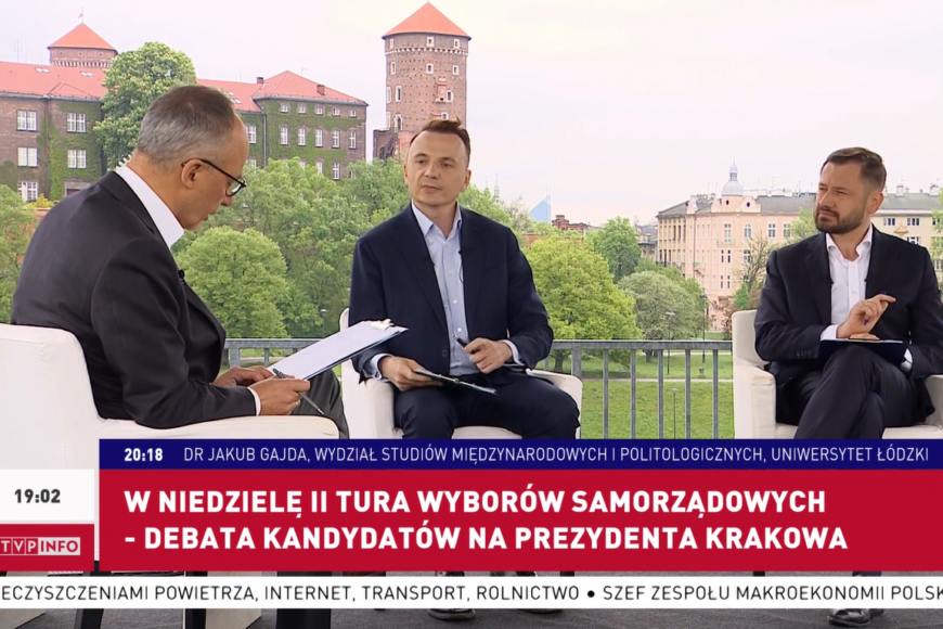 Debaty miejskie przed drugą turą wyborów prezydenckich w TVP Info. Kiedy emisja?