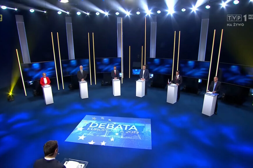 Telewizja Polska wyemituje debatę przed wyborami do Parlamentu Europejskiego. Kiedy emisja?