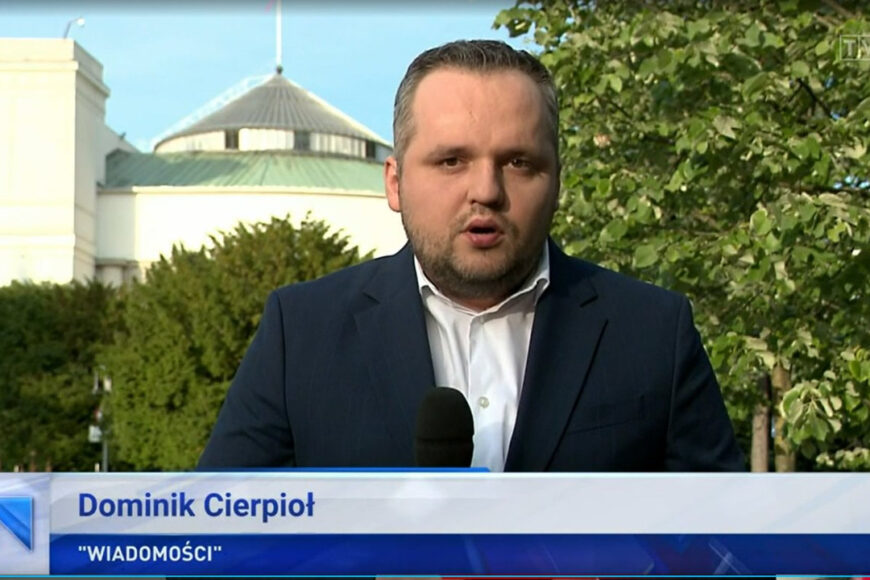 Dominik Cierpioł przeszedł z TVP do telewizji Biznes24