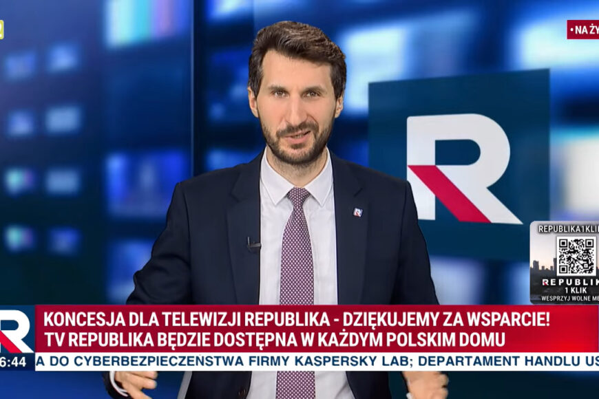 Telewizja Republika i wPolsce 24 będą nadawać w MUX8. Otrzymały koncesję na nadawanie naziemne