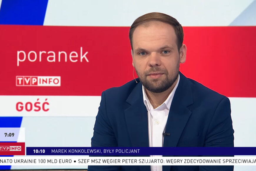 Roch Kowalski z TVP Info do Polskiego Radia