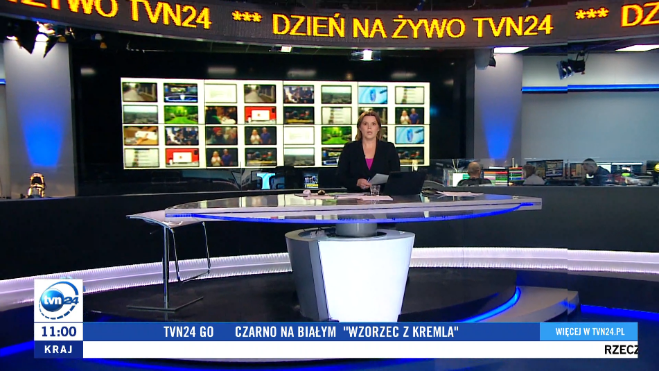 Tvn24 Program Remont głównego studia TVN24. Skąd nadaje kanał informacyjny TVN ...