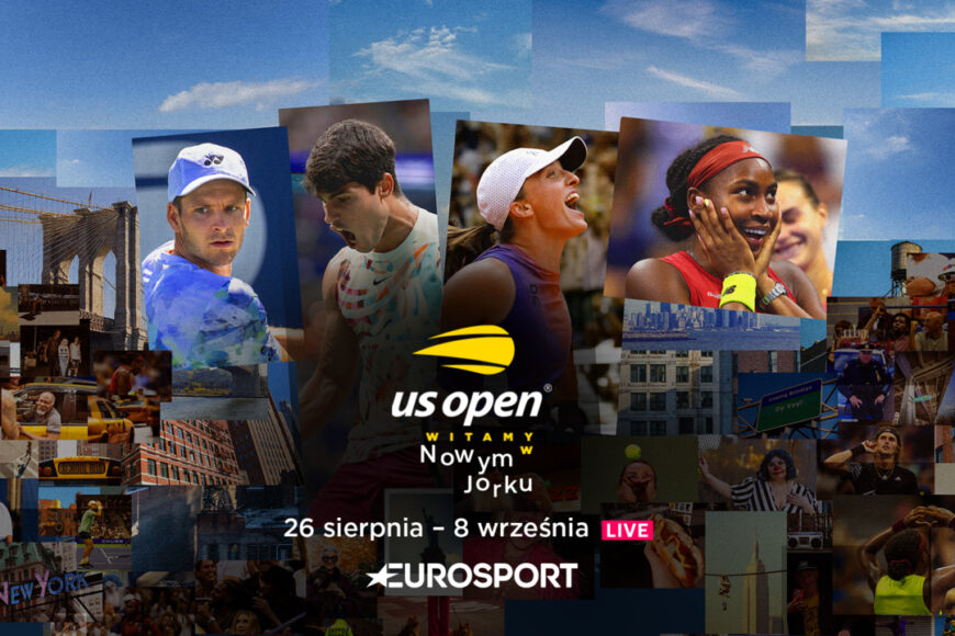 Rusza tenisowy turniej US Open. Transmisje w Eurosporcie i na platformie Max
