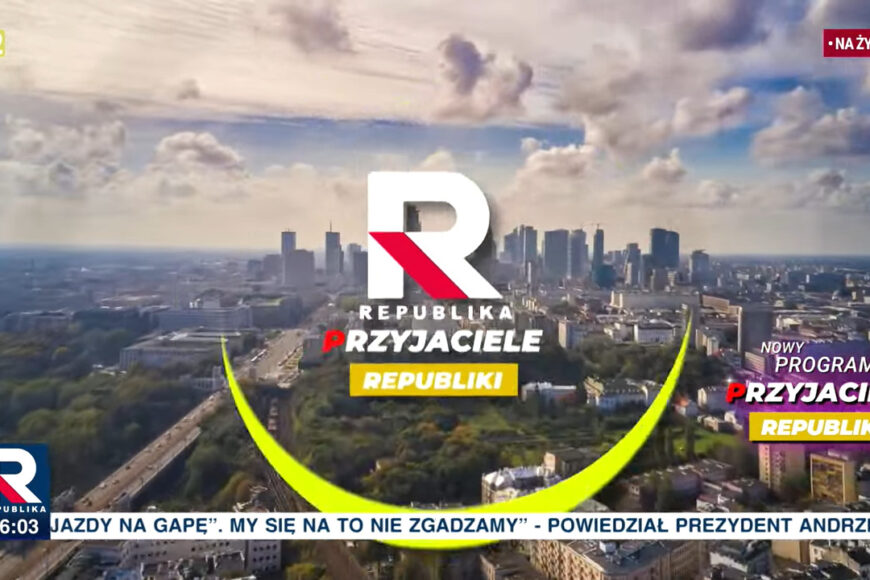Republika wystartowała z nowym programem „Przyjaciele Republiki”. Kto prowadzi?