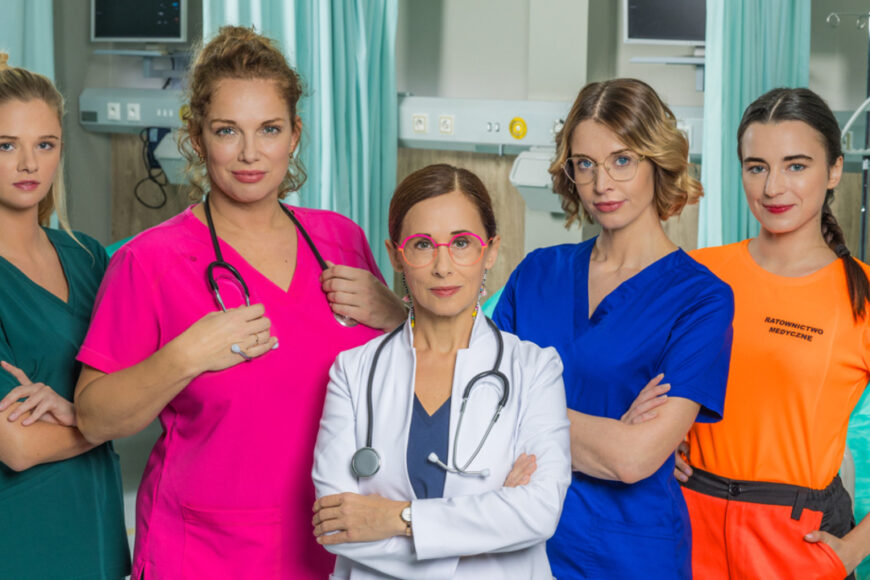 Trwają prace na planie nowego serialu „Szpital św. Anny”. Fraszyńska i Liszowska w obsadzie