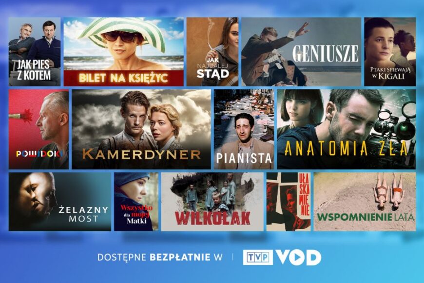 Telewizja Polska udostępniła polskie filmy za darmo w TVP VOD. Jak oglądać?