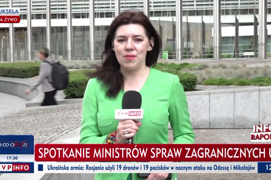 Dominika Cosić w Euronews. „A, pierwsze koty za płoty czyli pierwszy dzień pracy w nowym miejscu”