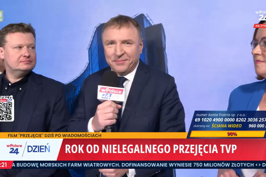 Jacek Kurski dołącza od nowego roku do zespołu wPolsce 24