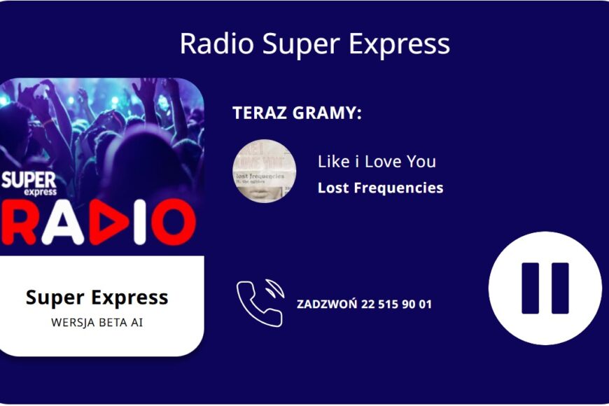 Super Express wystartował z internetowym radiem. Serwisy informacyjne generuje sztuczna inteligencja