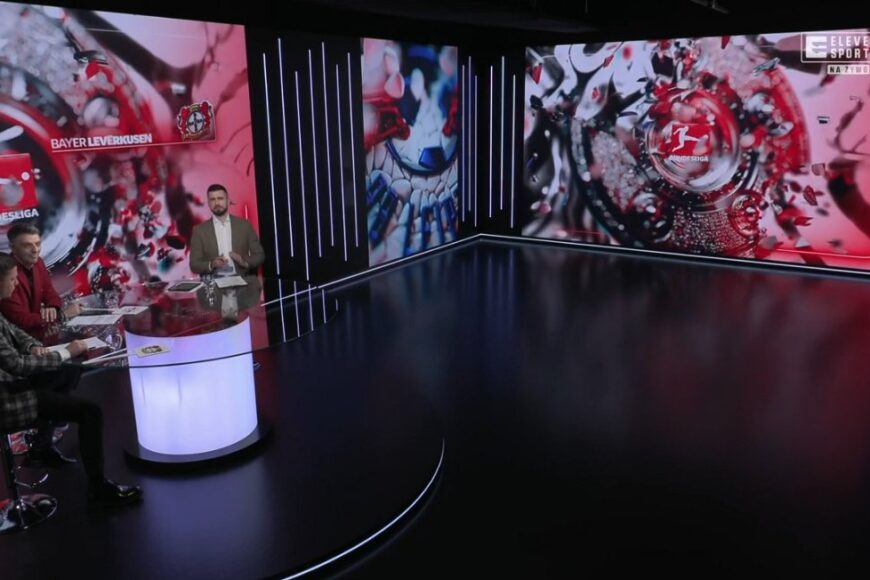 Eleven Sports nadaje z odświeżonego studia