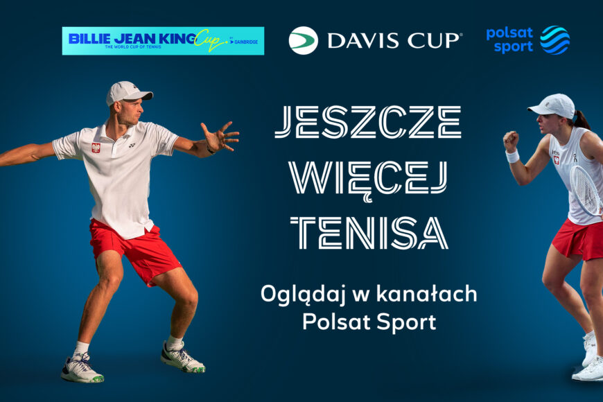 Mecze Pucharu Davisa i Billie Jean King Cup w kanałach Polsatu Sport