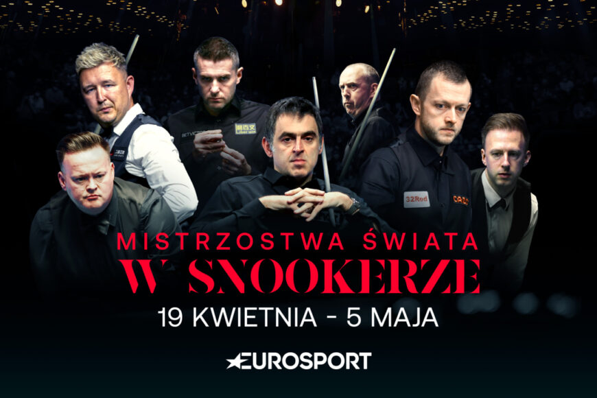 Ruszają mistrzostwa świata w snookerze 2025. Transmisje w Eurosporcie, Playerze i na platformie Max