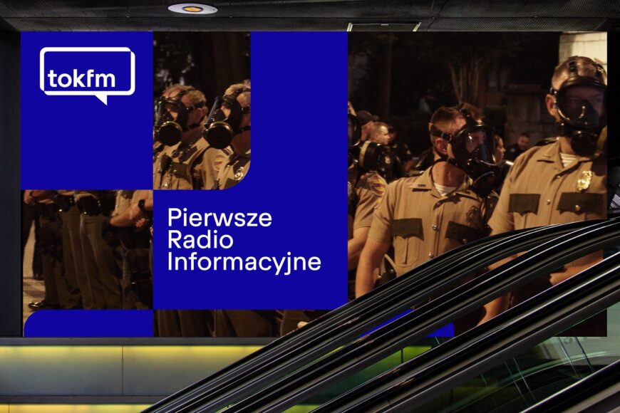 Rebranding TOK FM. Rozgłośnia z nową identyfikacja wizualną