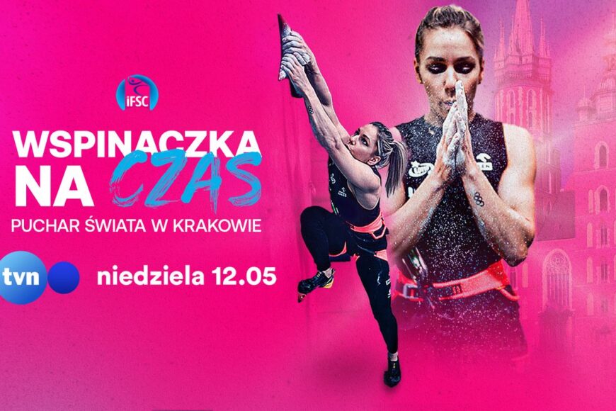 TVN pokaże za darmo Puchar Świata we wspinaczce sportowej na czas. W stawce Aleksandra Mirosław