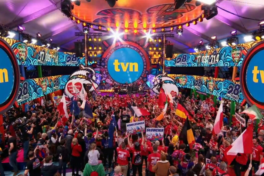 TVN gra z WOŚP. Nadawca od 10 lat jest głównym partnerem medialnym wydarzenia