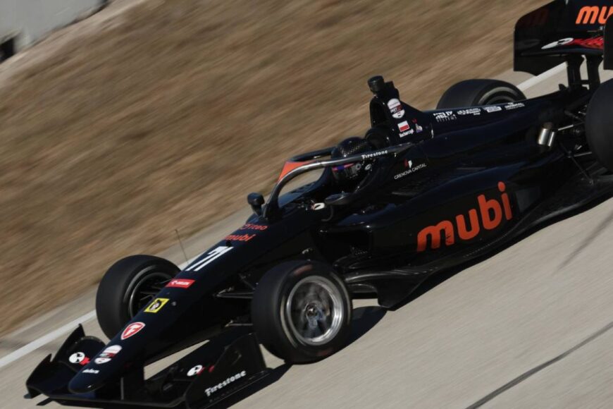 Motowizja pokaże wyścigi Indy NXT z Tymkiem Kucharczykiem. Transmisje od 1 marca