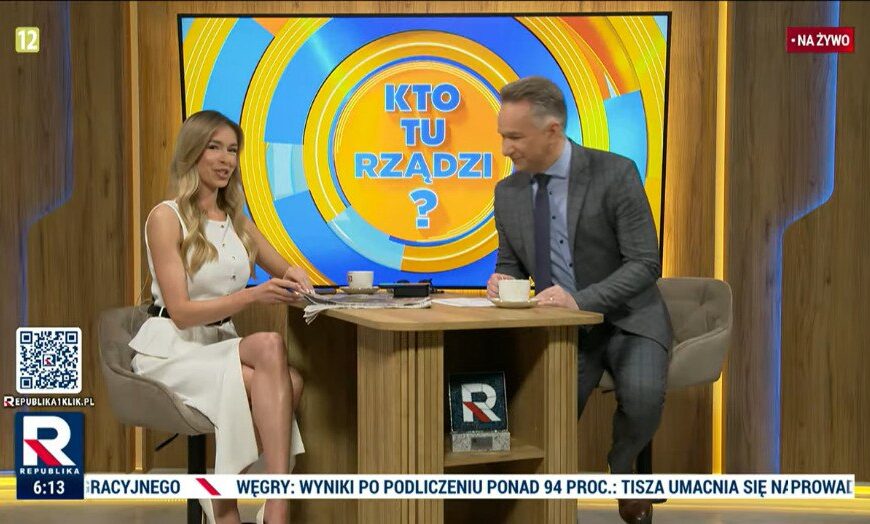 Republika zadebiutowała z programem „Kto tu rządzi?”. Pasmo „Republika Wstajemy!” skrócone do 15 minut