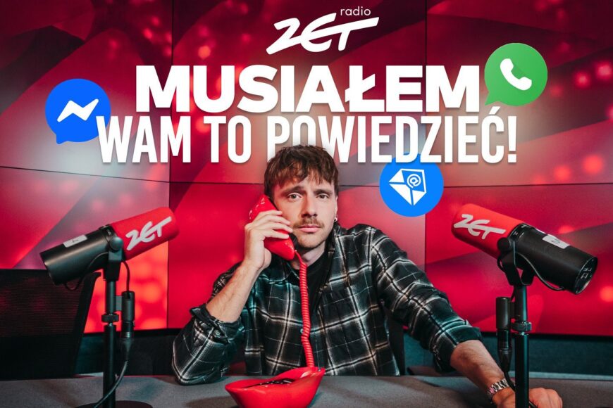 Maciej Musiał z programem „Musiałem Wam to powiedzieć” w Radiu Zet. Kolejne audycje wkrótce