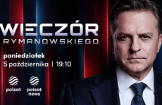 „Wieczór Rymanowskiego” od poniedziałku 5 października w Polsacie i Polsat News